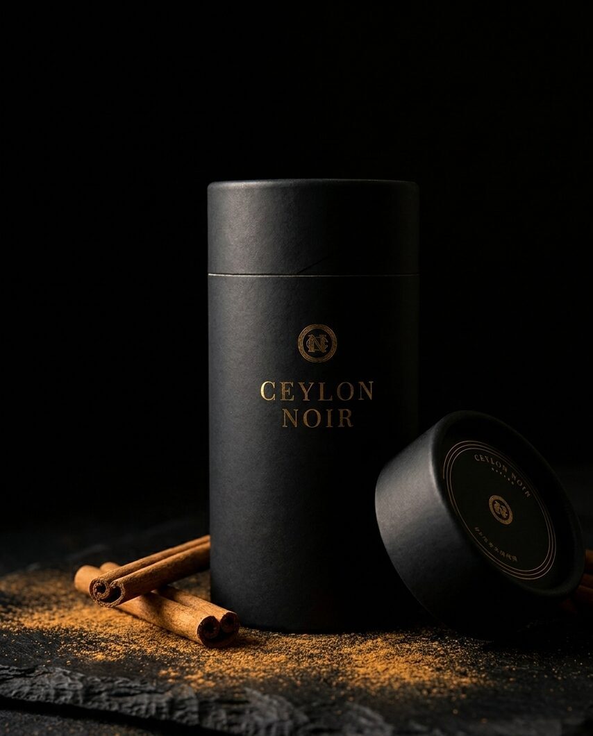Ceylon Noir Alba canister